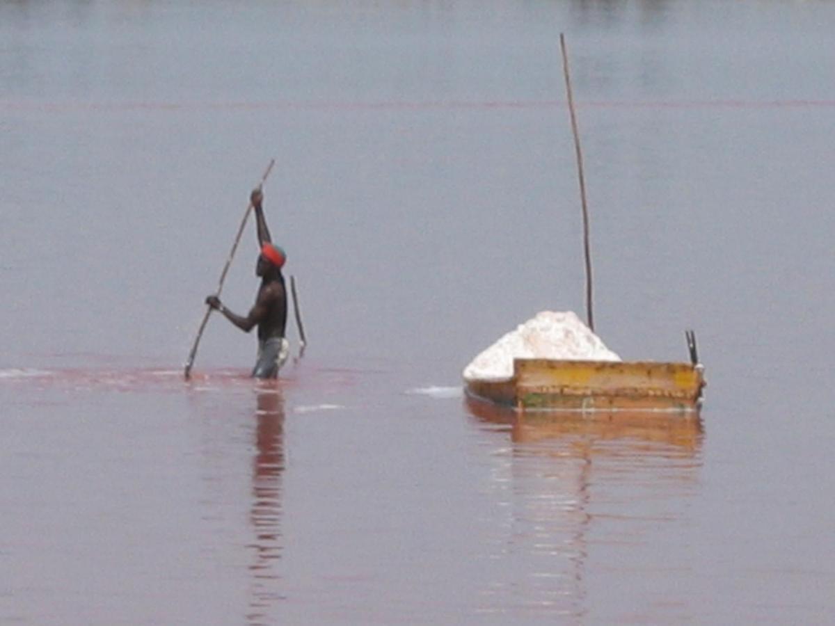 A La Ficelle Du Lac Rose Niaga Exteriér fotografie